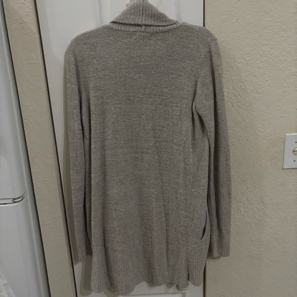 Barefoot Dreams Women’s CozyChic Lite Circle Cardi-Dove Gray - Picture 4 of 7